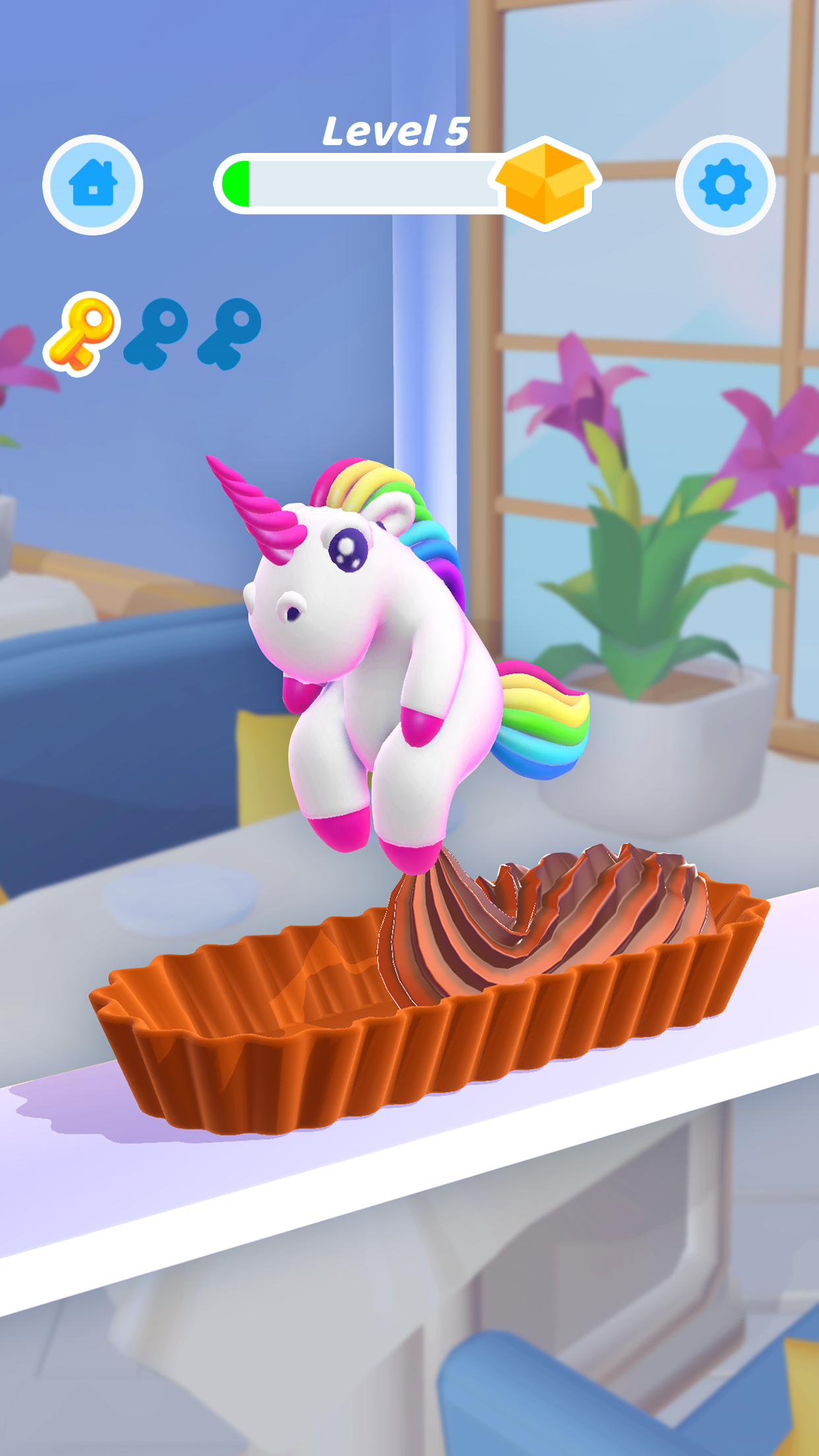 اسکرین شات 1 بازی Perfect Cream: Icing Cake Game