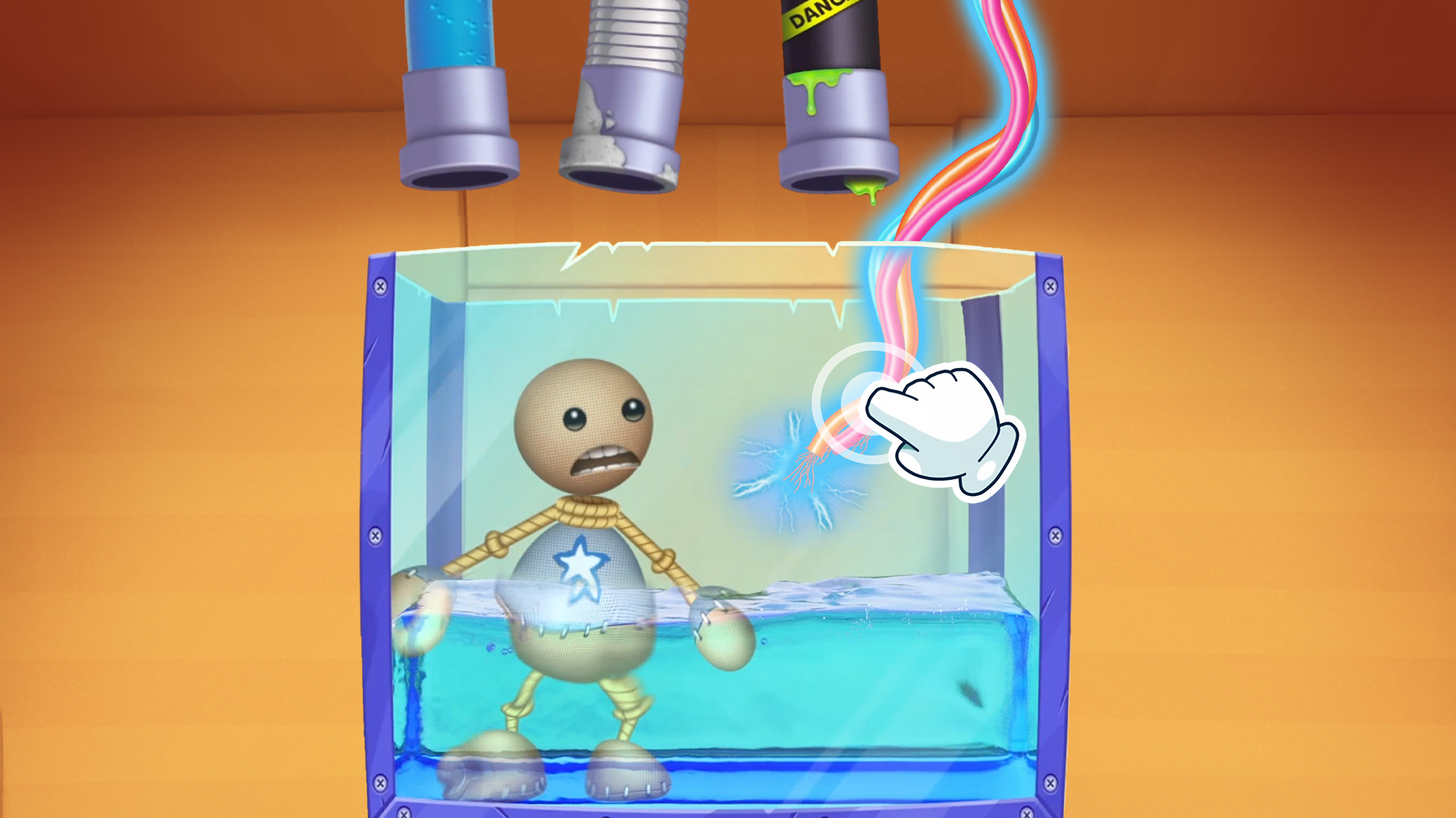اسکرین شات 2 بازی Kick the Buddy－Fun Action Game