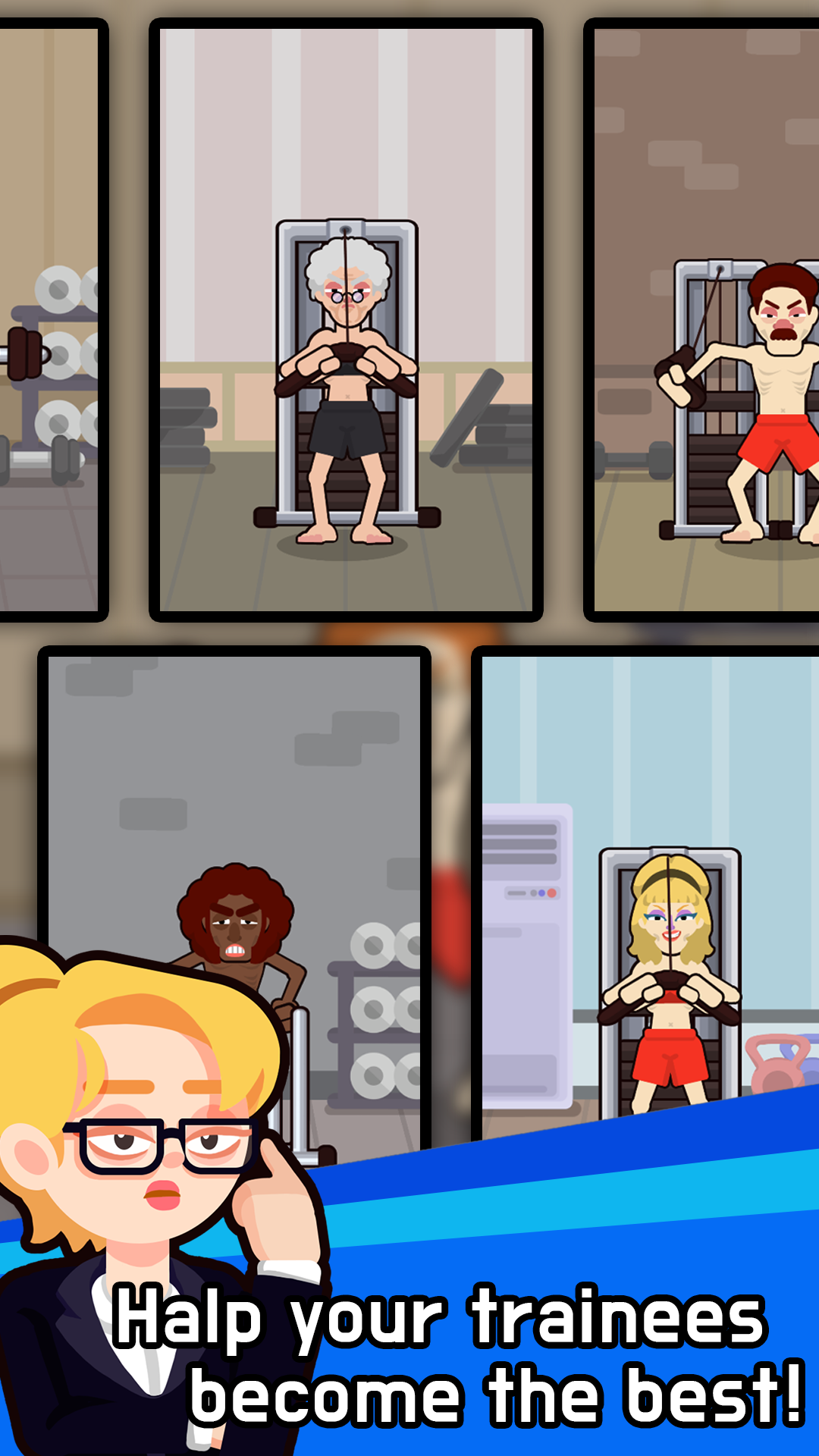 اسکرین شات 6 بازی Idle Bodybuilder Manager