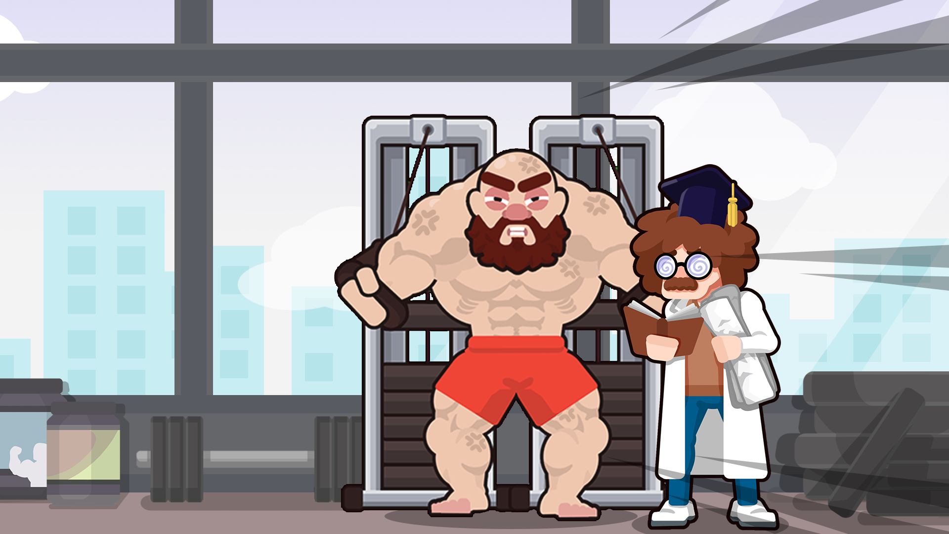 اسکرین شات 3 بازی Idle Bodybuilder Manager