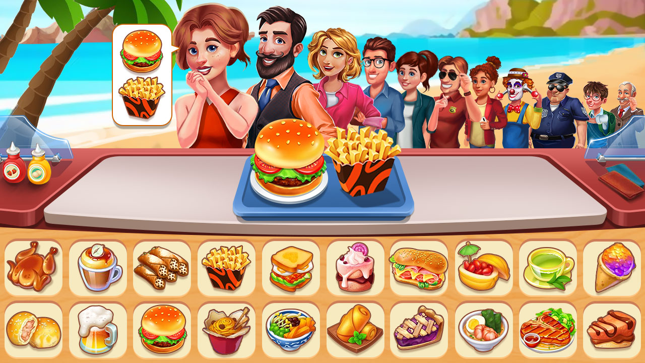 اسکرین شات 1 بازی Cooking Shop : Chef Restaurant