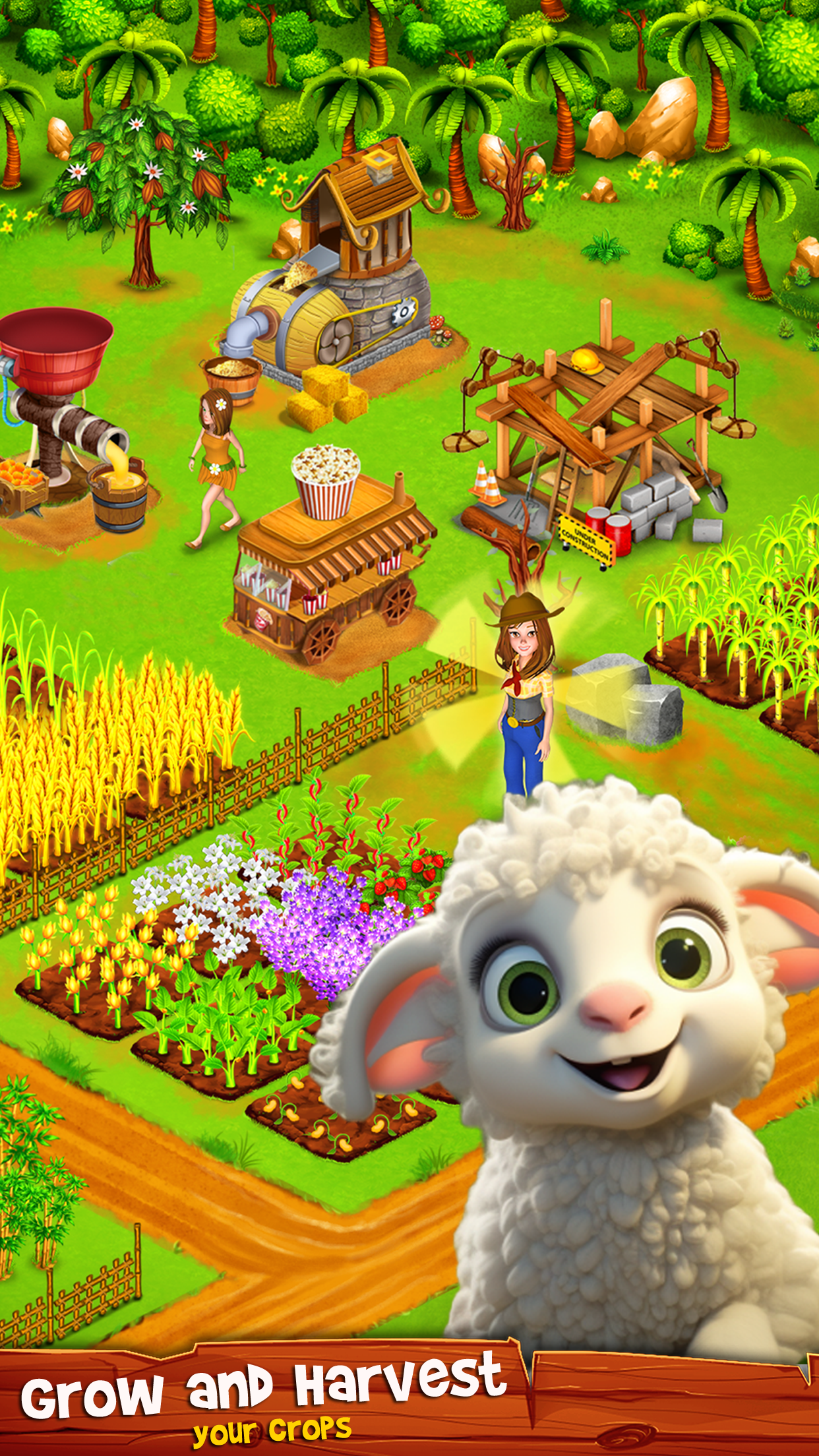 اسکرین شات 1 بازی Country Valley Farming Game