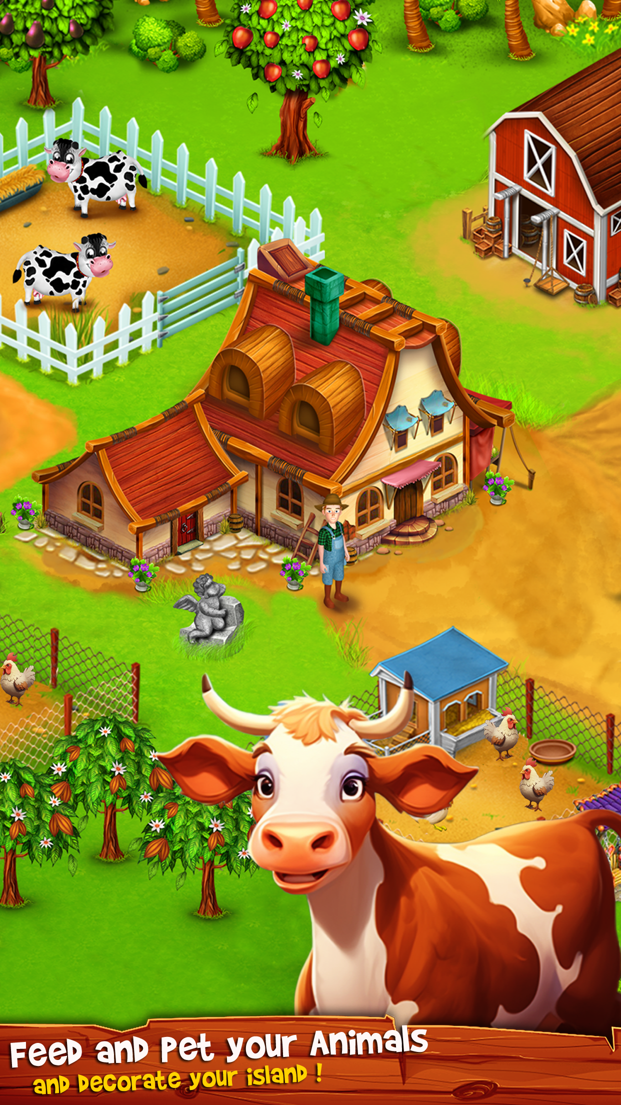 اسکرین شات 4 بازی Country Valley Farming Game