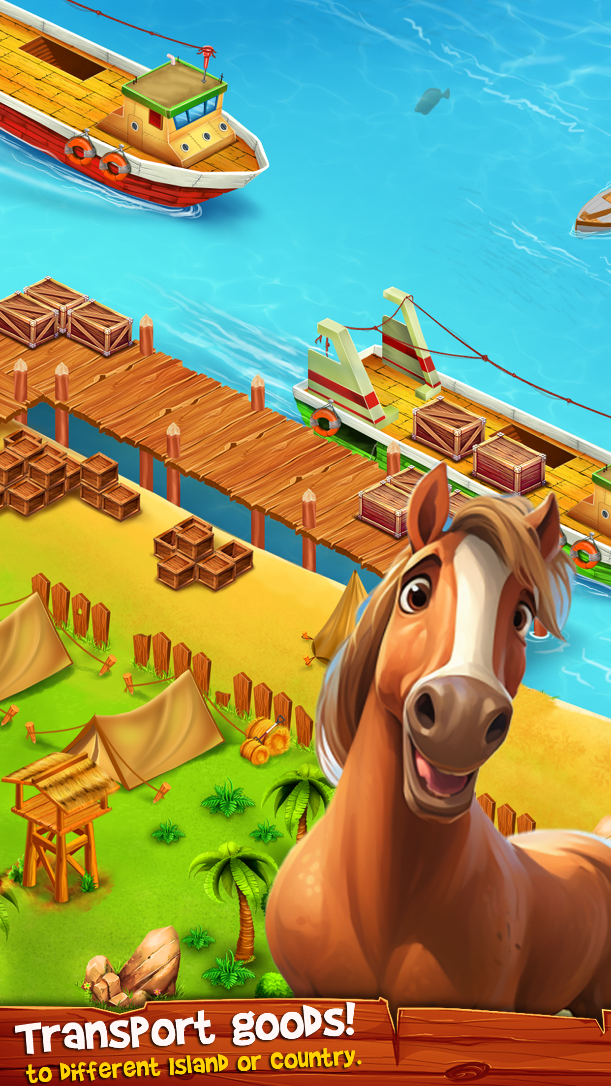 اسکرین شات 5 بازی Country Valley Farming Game