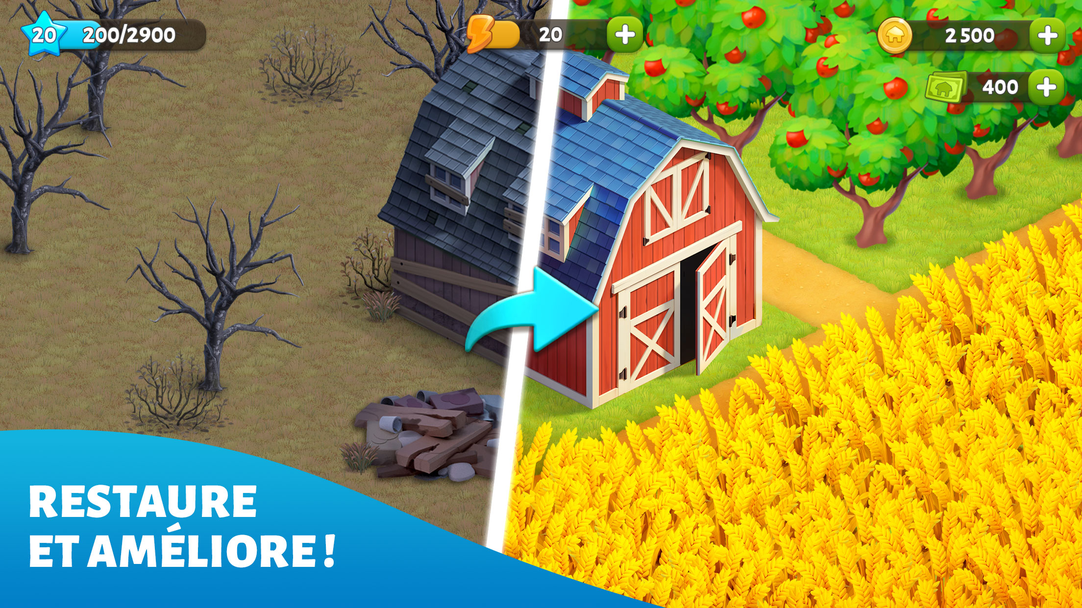 اسکرین شات 3 بازی Spring Valley : Jeu de ferme