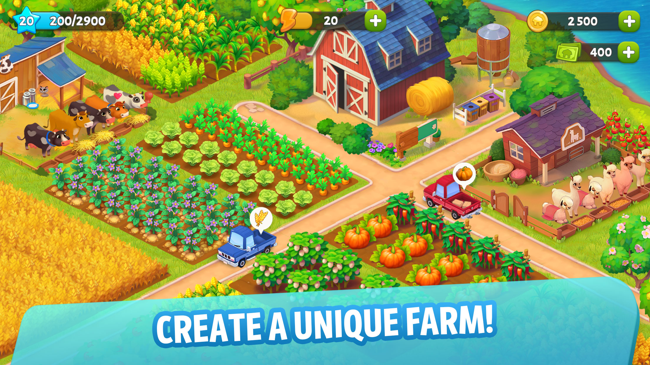 اسکرین شات 2 بازی Spring Valley: Farm Game