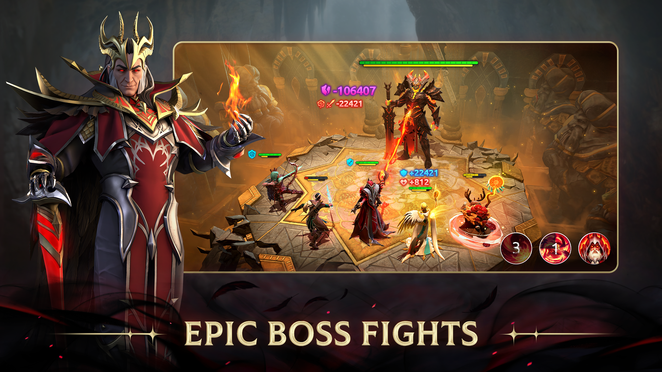 اسکرین شات 1 بازی Age of Magic: Turn Based RPG