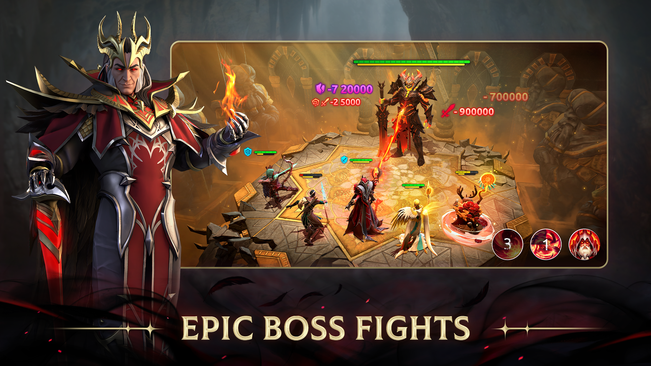 اسکرین شات 1 بازی Age of Magic: Turn Based RPG