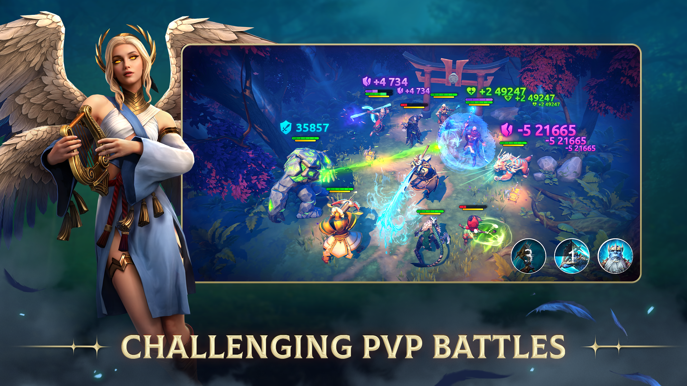 اسکرین شات 2 بازی Age of Magic: Turn Based RPG