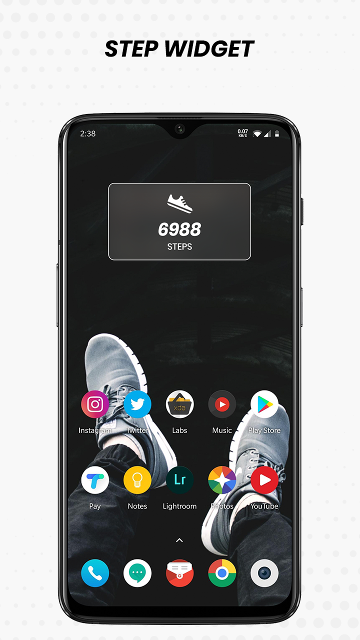 اسکرین شات 6 برنامه Step Counter & Calorie Counter