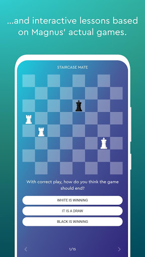 اسکرین شات 4 بازی Magnus Trainer - Learn & Train Chess