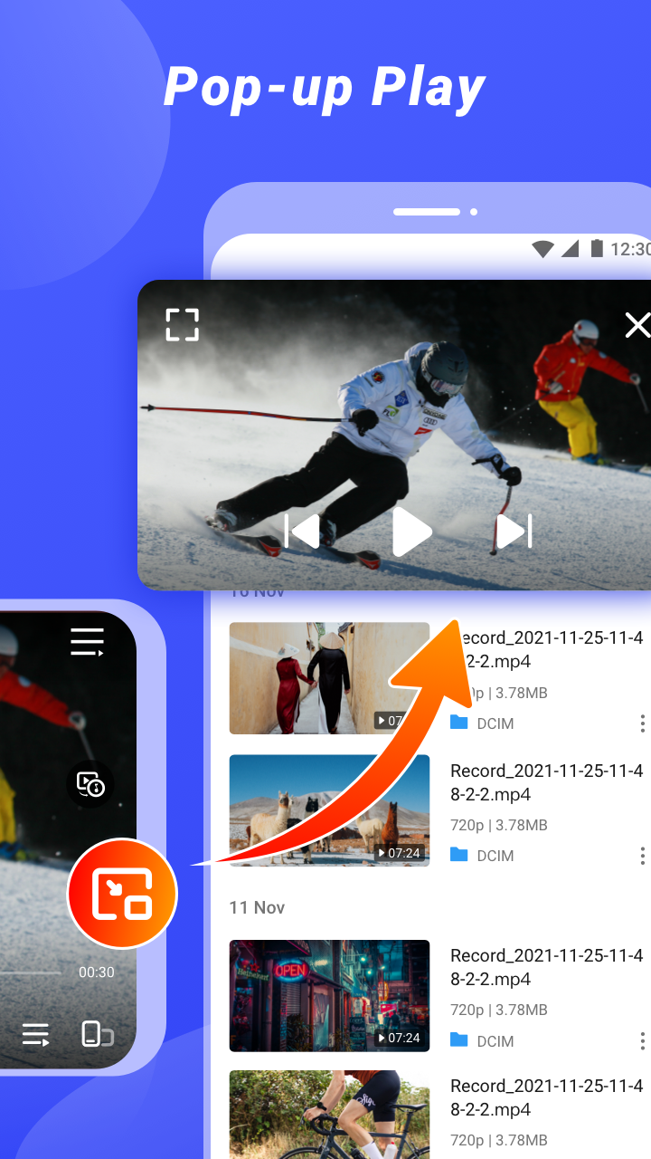 اسکرین شات 2 برنامه PlayMax - All Video Player