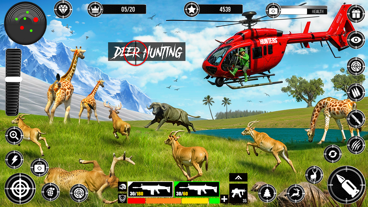 اسکرین شات 2 بازی Jungle Deer Hunting Games