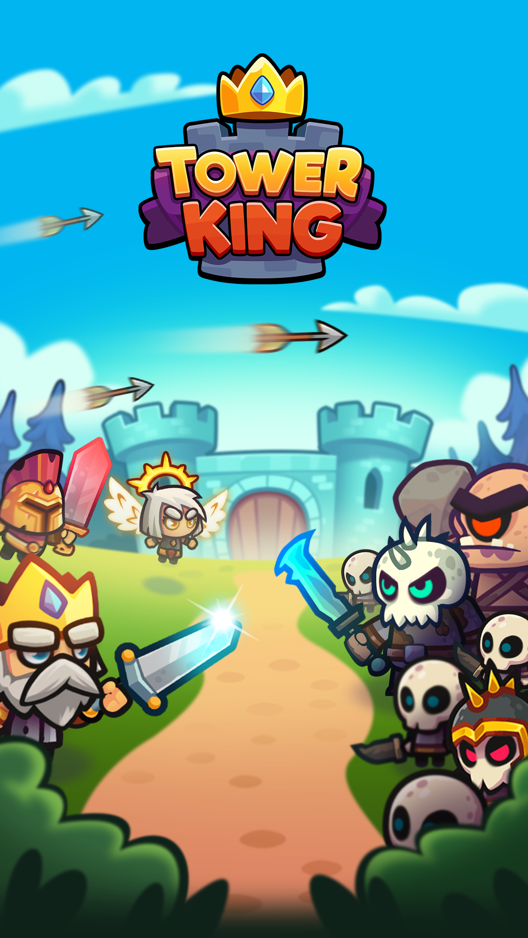 اسکرین شات 1 بازی Tower King: Defense game