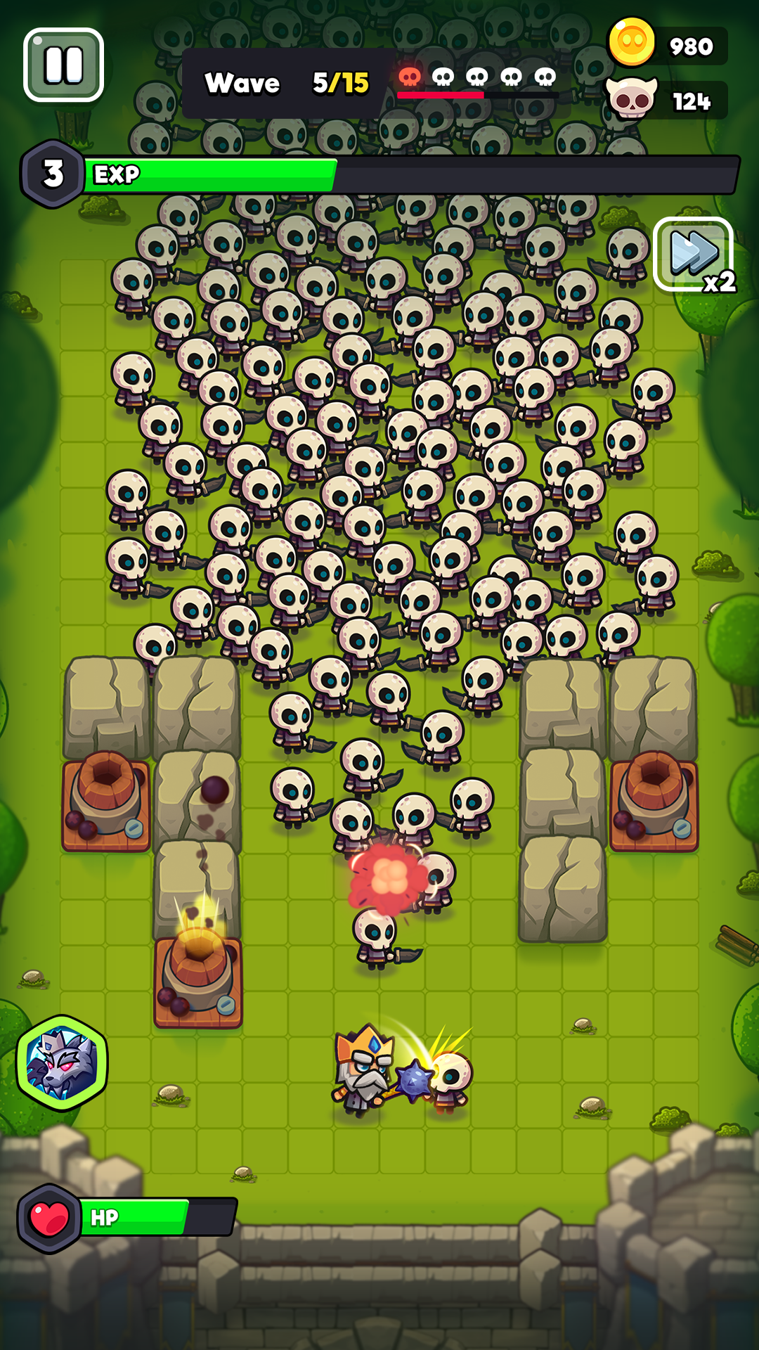 اسکرین شات 2 بازی Tower King: Defense game