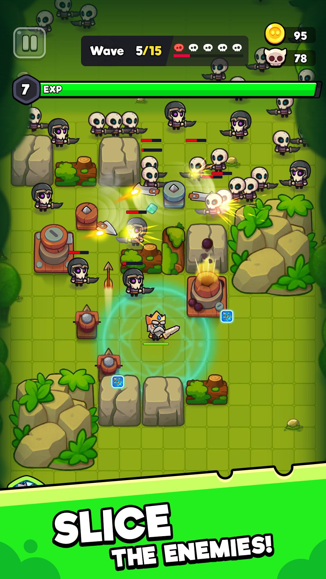 اسکرین شات 2 بازی Tower King: Defense game