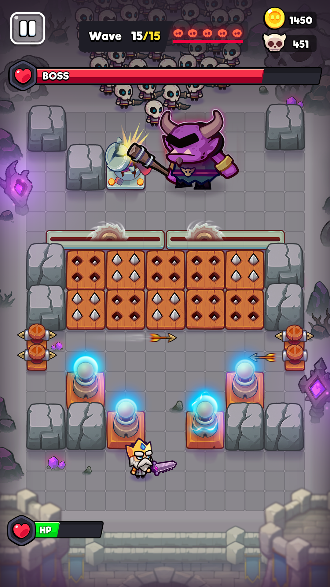 اسکرین شات 4 بازی Tower King: Defense game