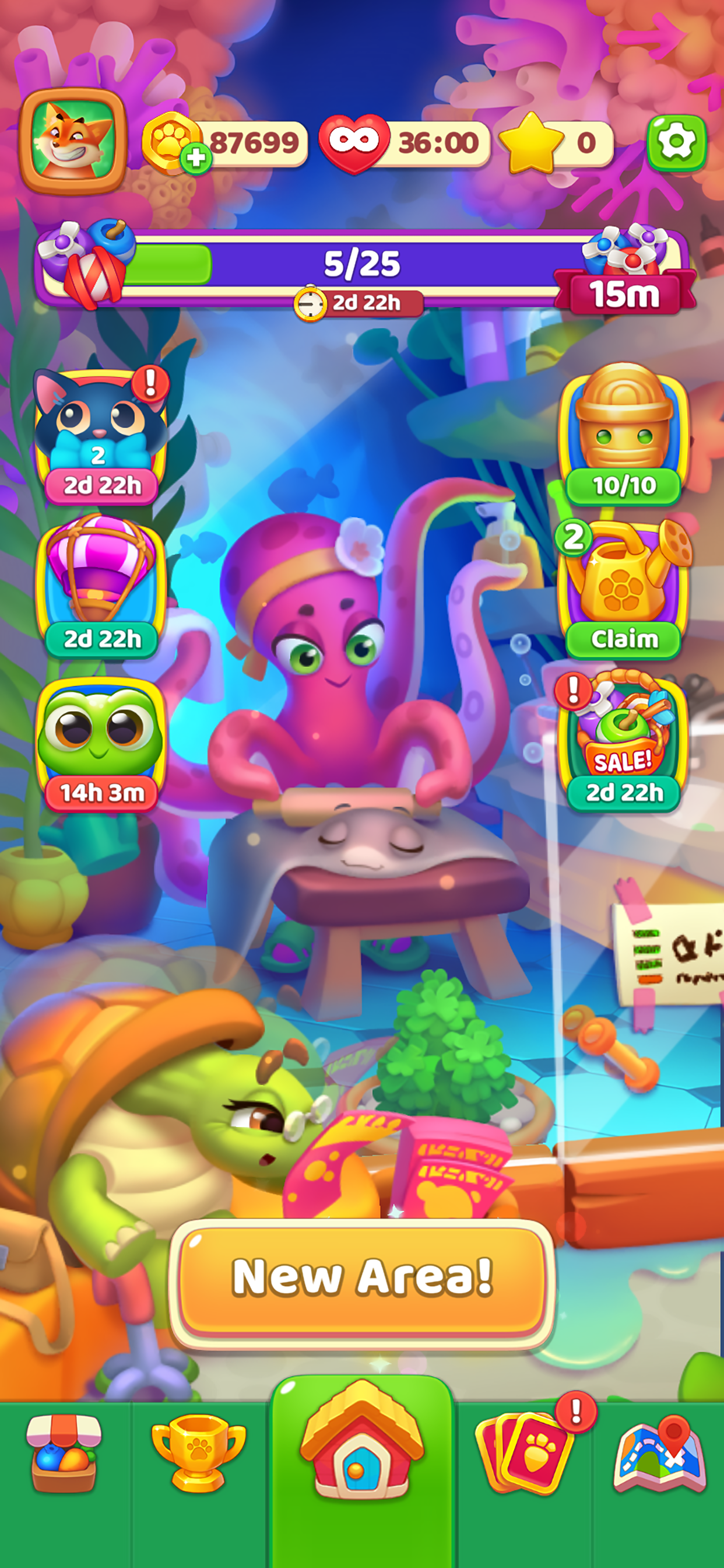 اسکرین شات 6 بازی Bloomville: Marble bubble game