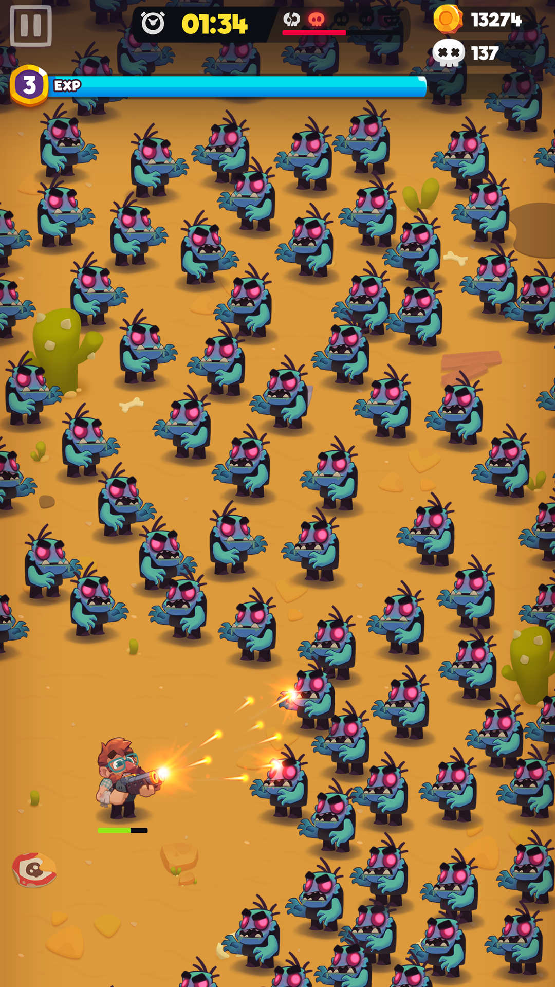 اسکرین شات 1 بازی Zombastic: Survival game