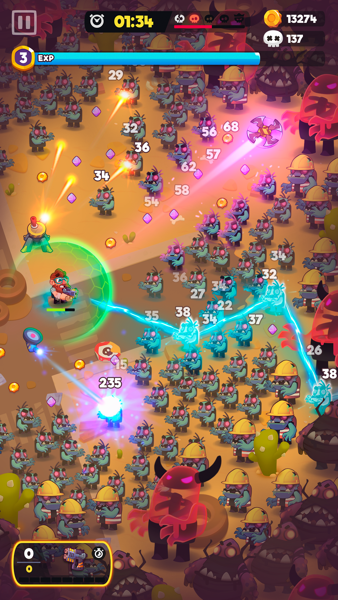 اسکرین شات 3 بازی Zombastic: Survival game