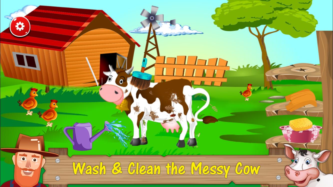 اسکرین شات 3 بازی Cow Farm - Farming Games