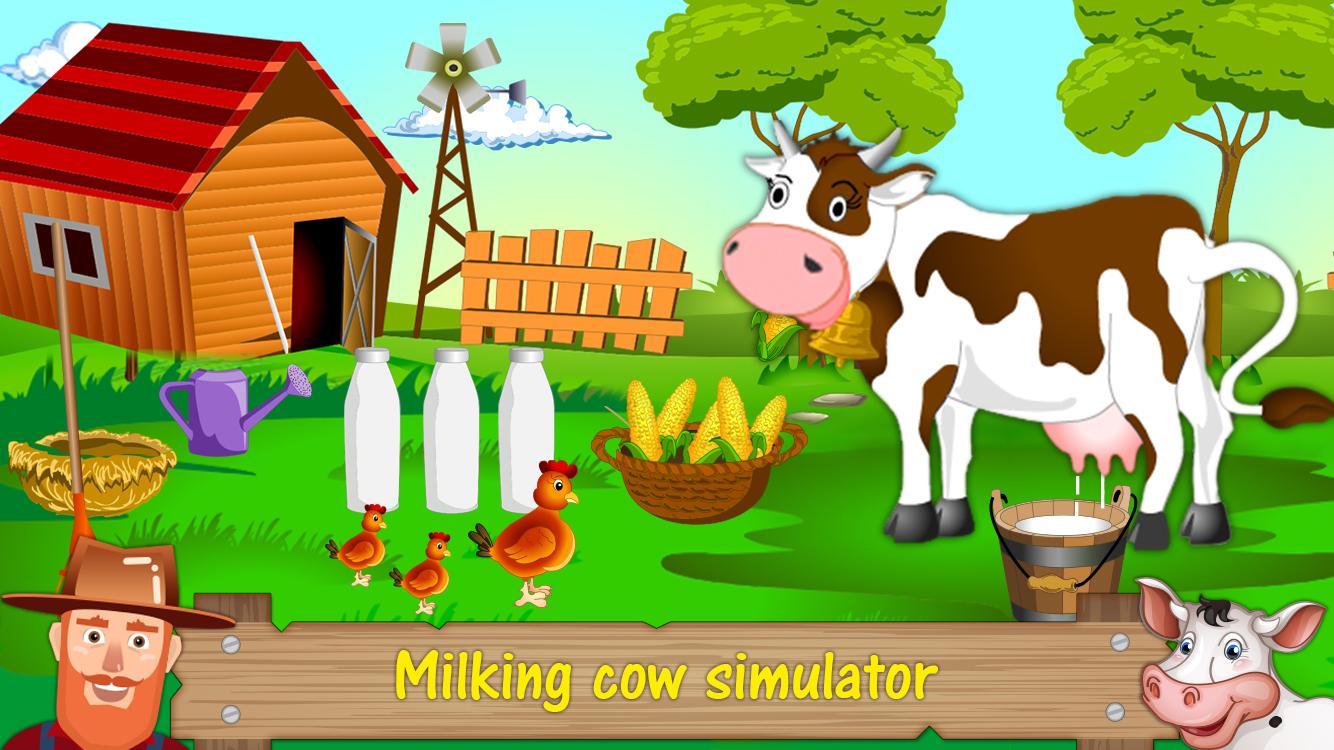 اسکرین شات 2 بازی Cow Farm - Farming Games