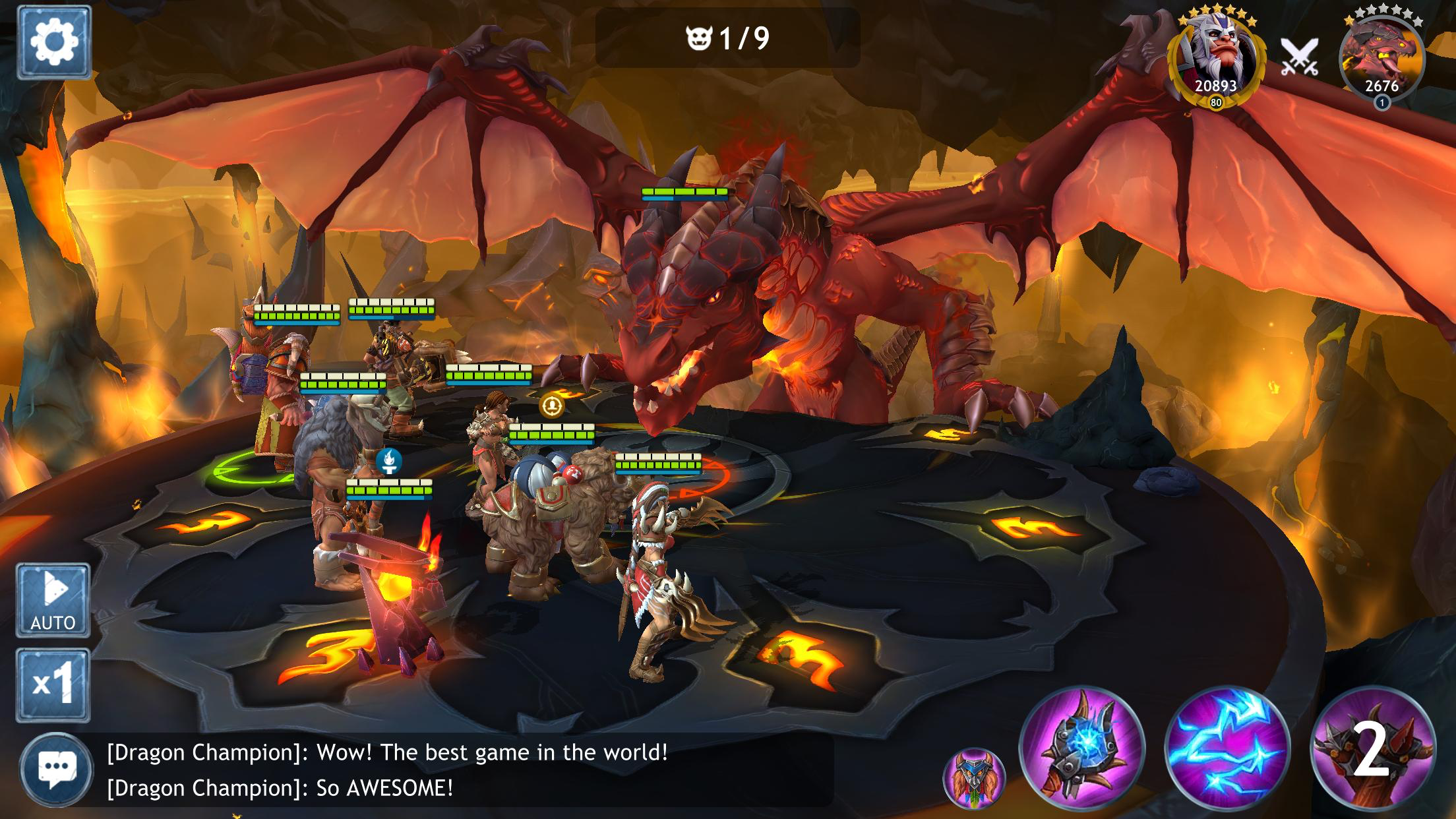 اسکرین شات 5 بازی Dragon Champions: Call Of War