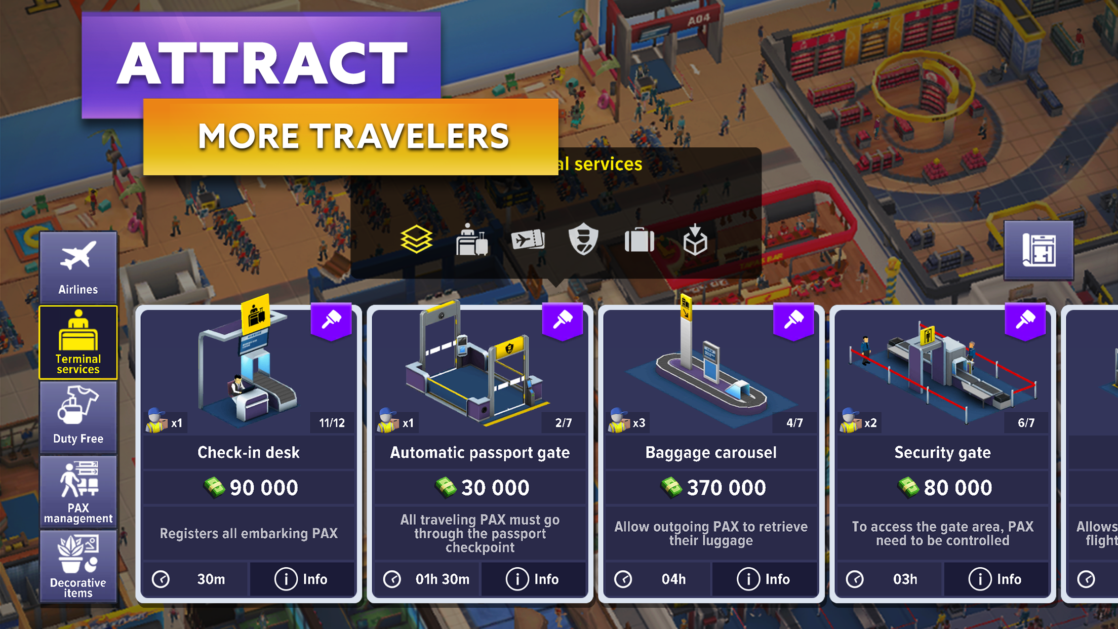 اسکرین شات 7 بازی Airport Simulator: Plane City