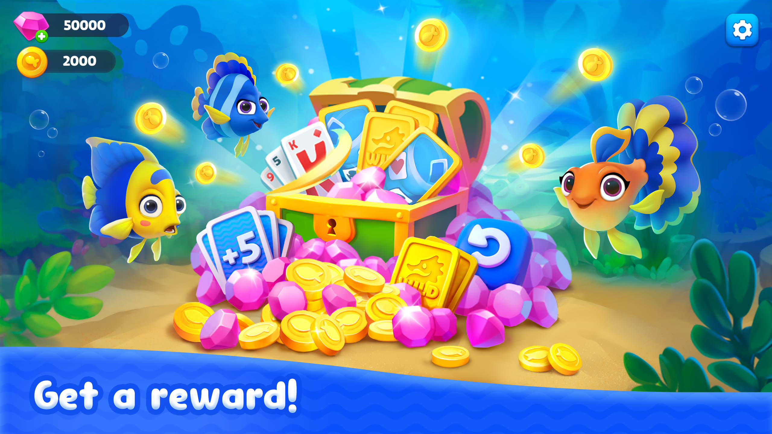 اسکرین شات 6 بازی Fishdom Solitaire