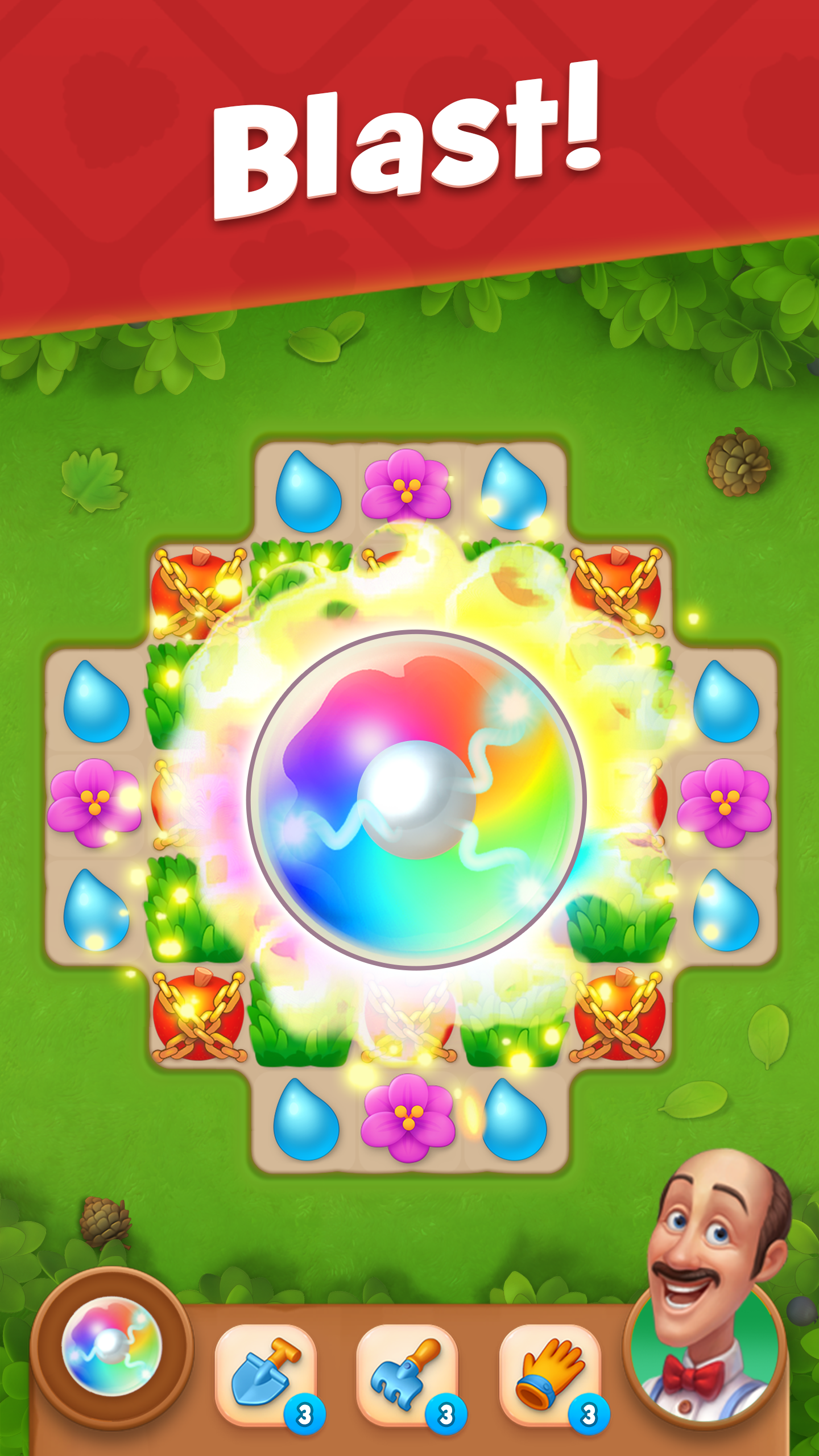 اسکرین شات 7 بازی Gardenscapes