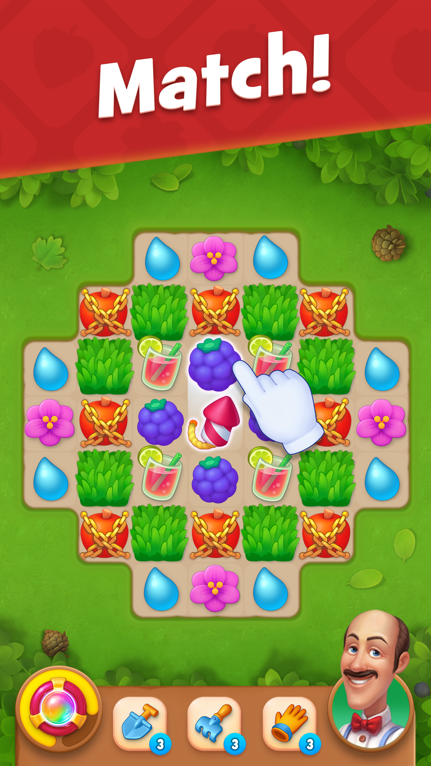 اسکرین شات 5 بازی Gardenscapes