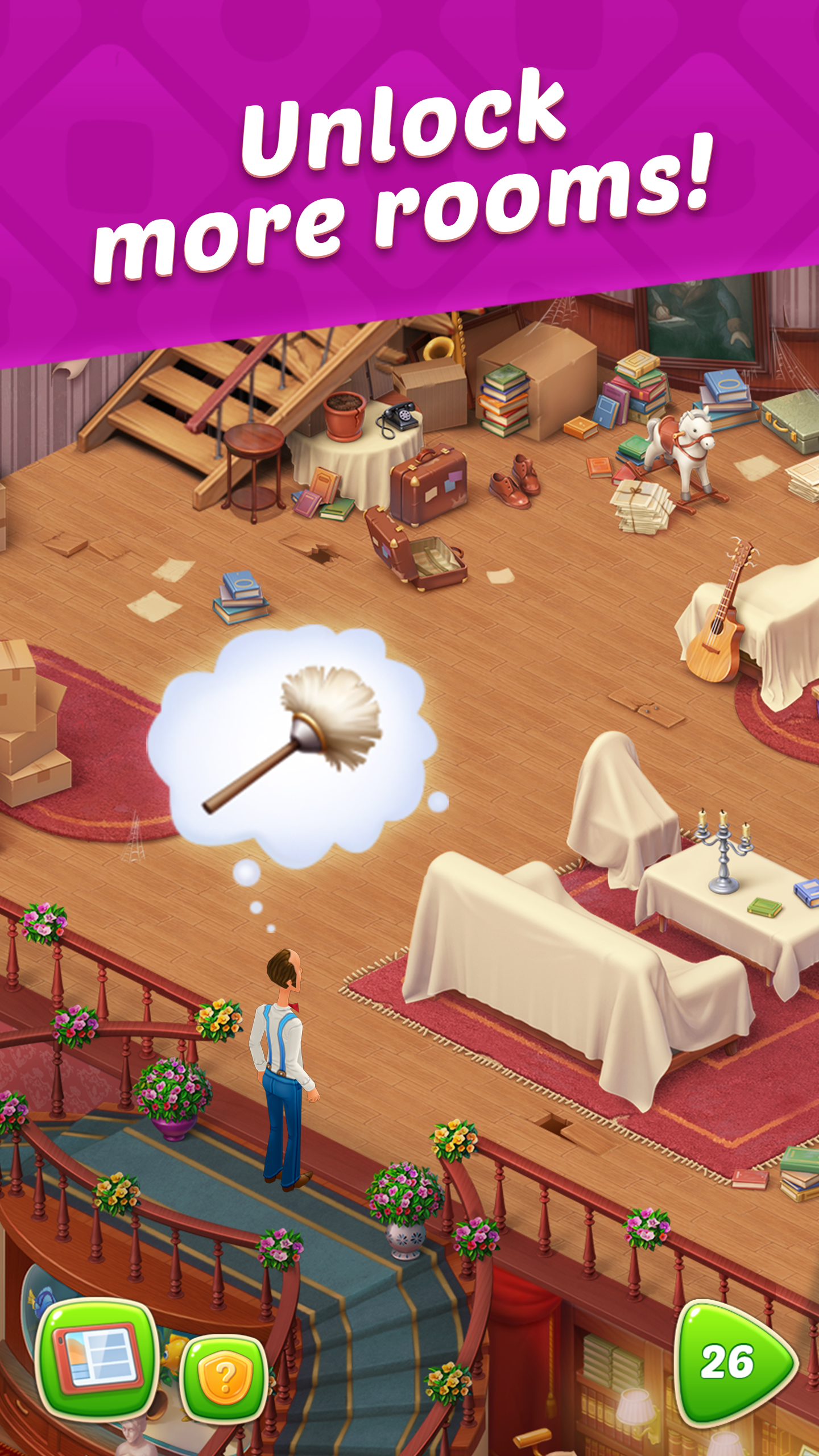 اسکرین شات 5 بازی هوم اسکیپ (homescapes)