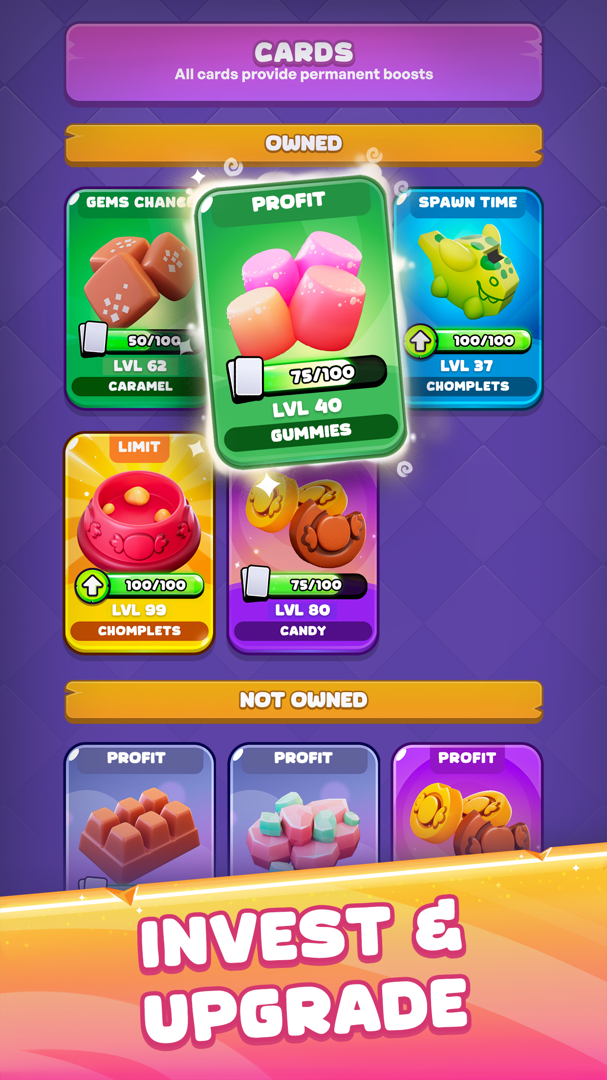 اسکرین شات 4 بازی Candy Critters: Idle Merge