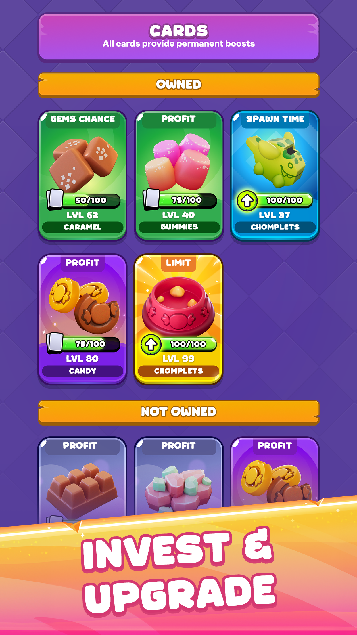 اسکرین شات 4 بازی Candy Critters: Idle Merge