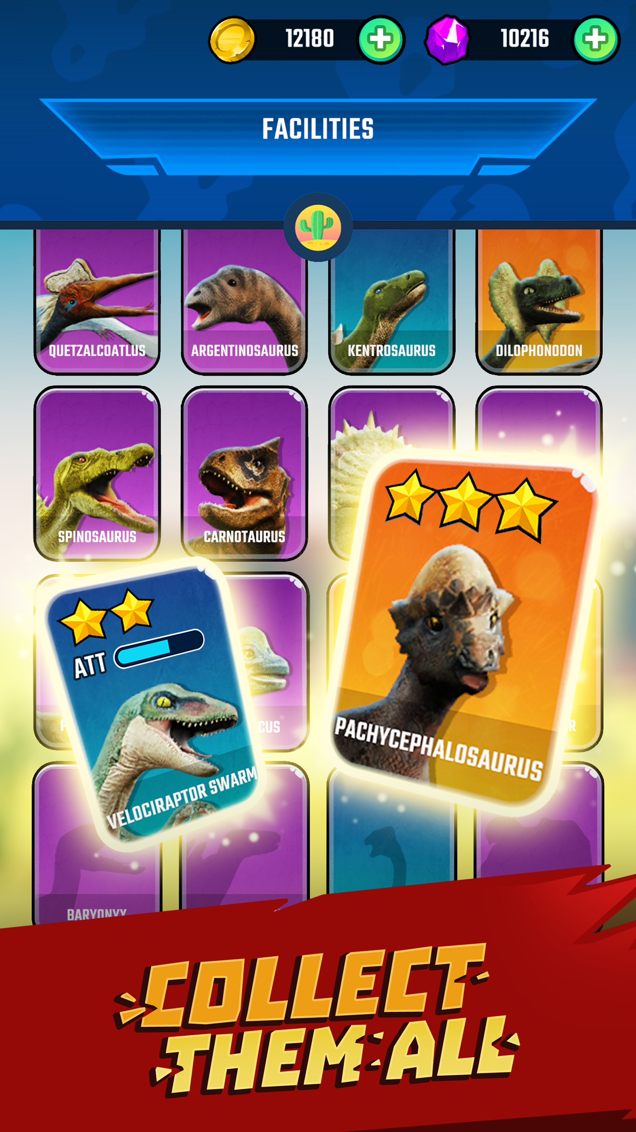 اسکرین شات 2 بازی Jurassic Warfare: Dino Battle