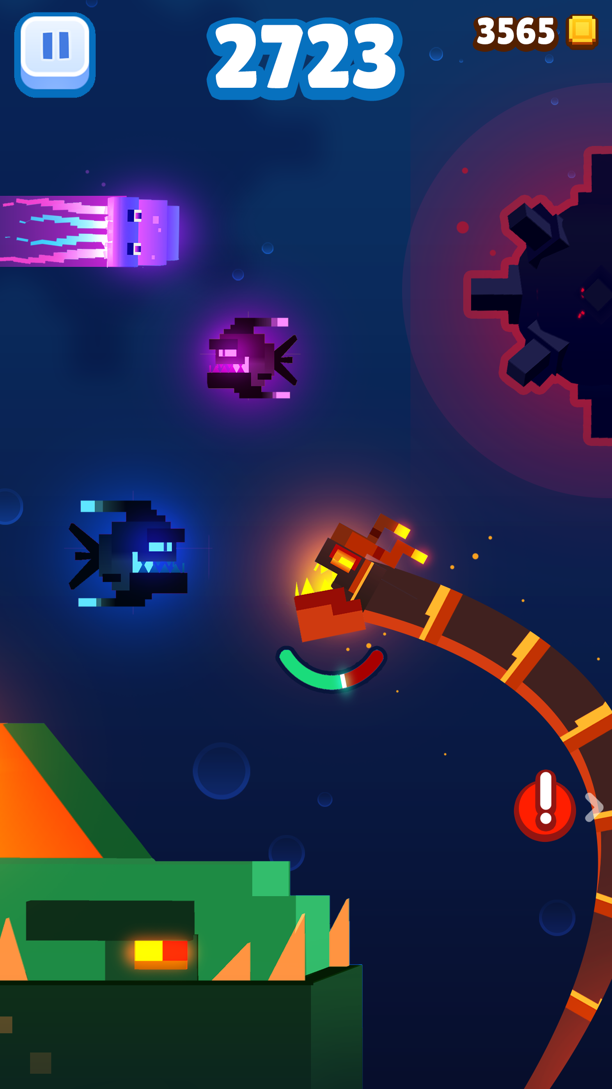 اسکرین شات 2 بازی Fishy Bits 2
