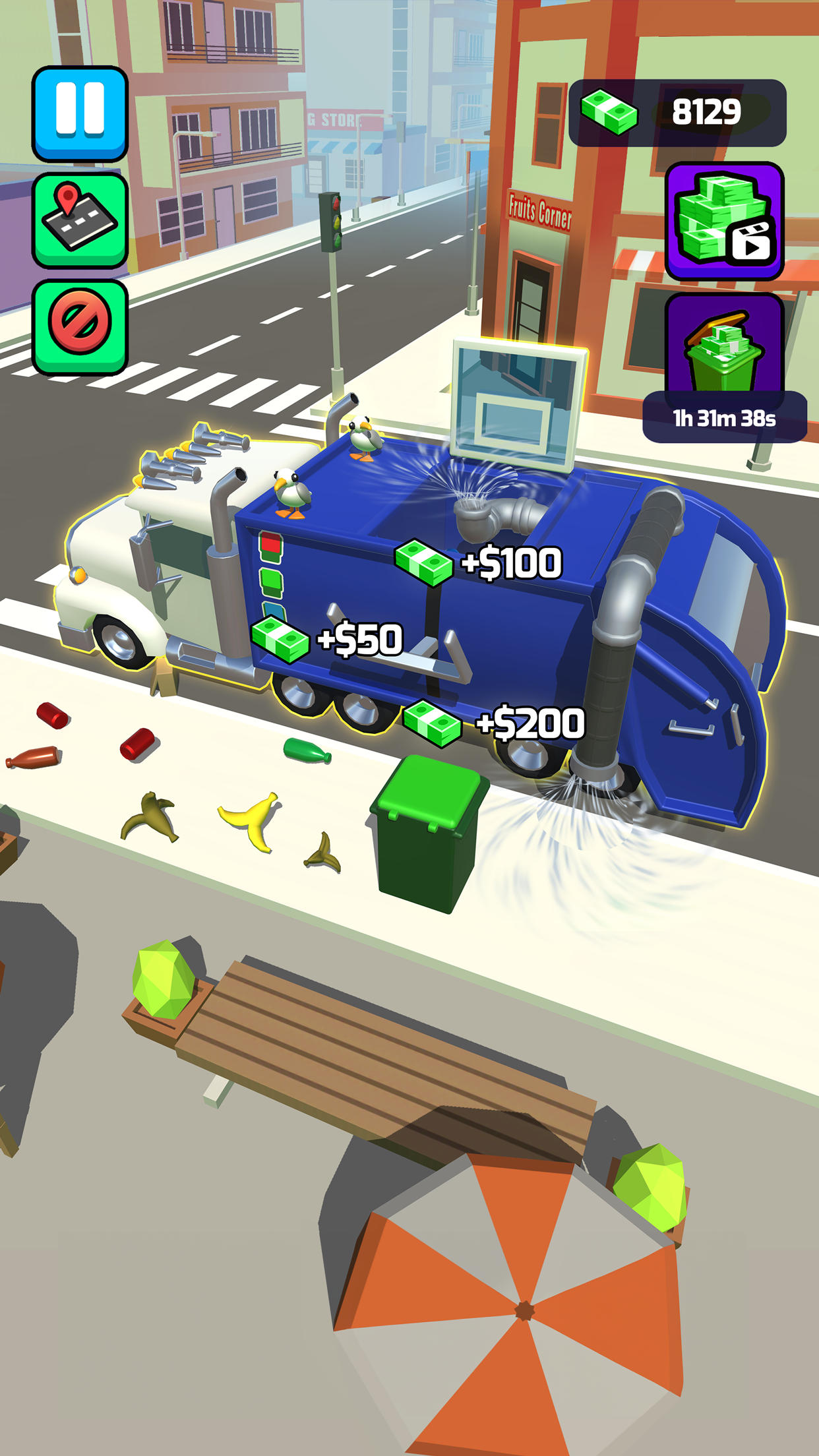 اسکرین شات 2 بازی Garbage Truck 3D