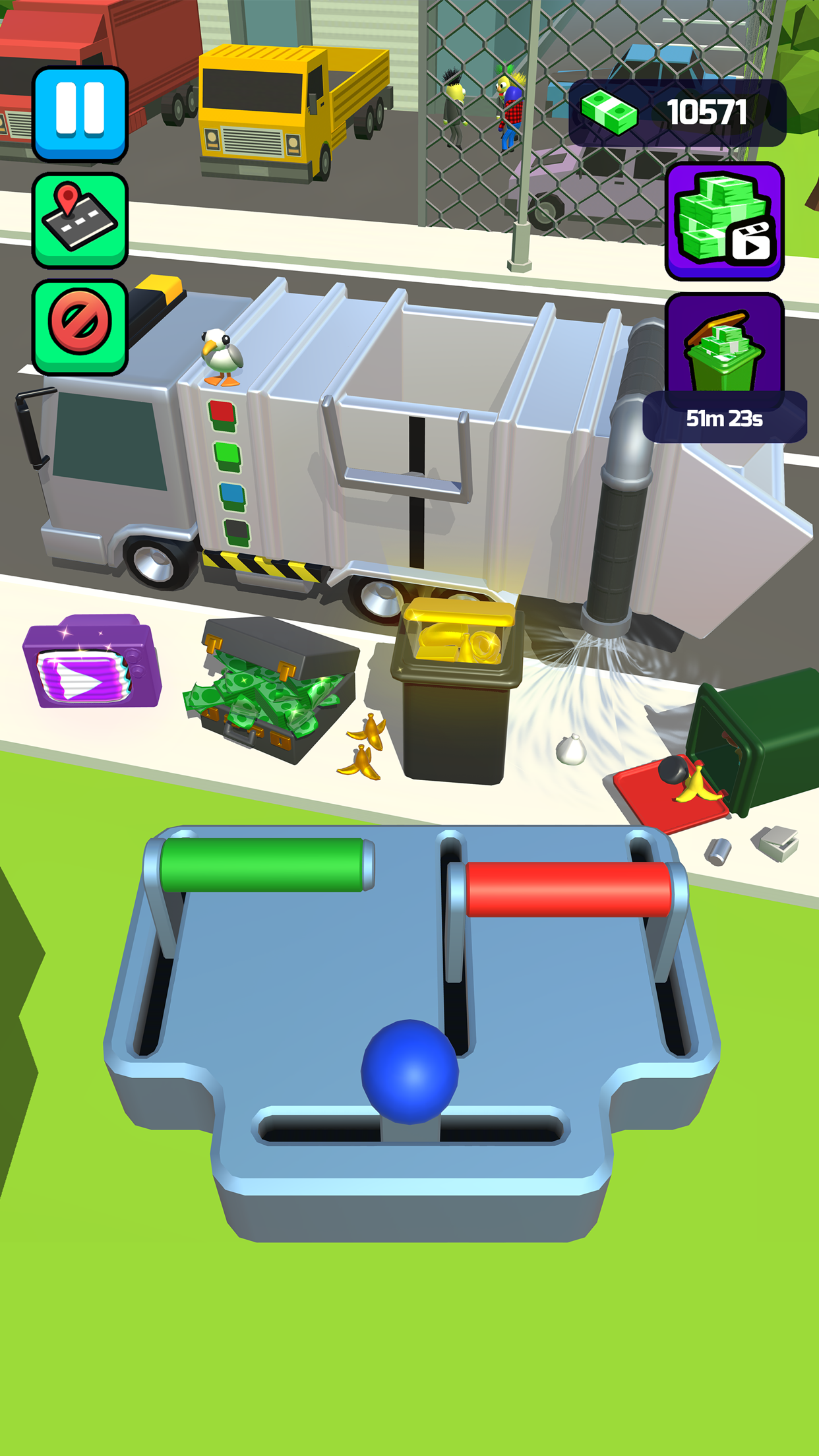 اسکرین شات 3 بازی Garbage Truck 3D