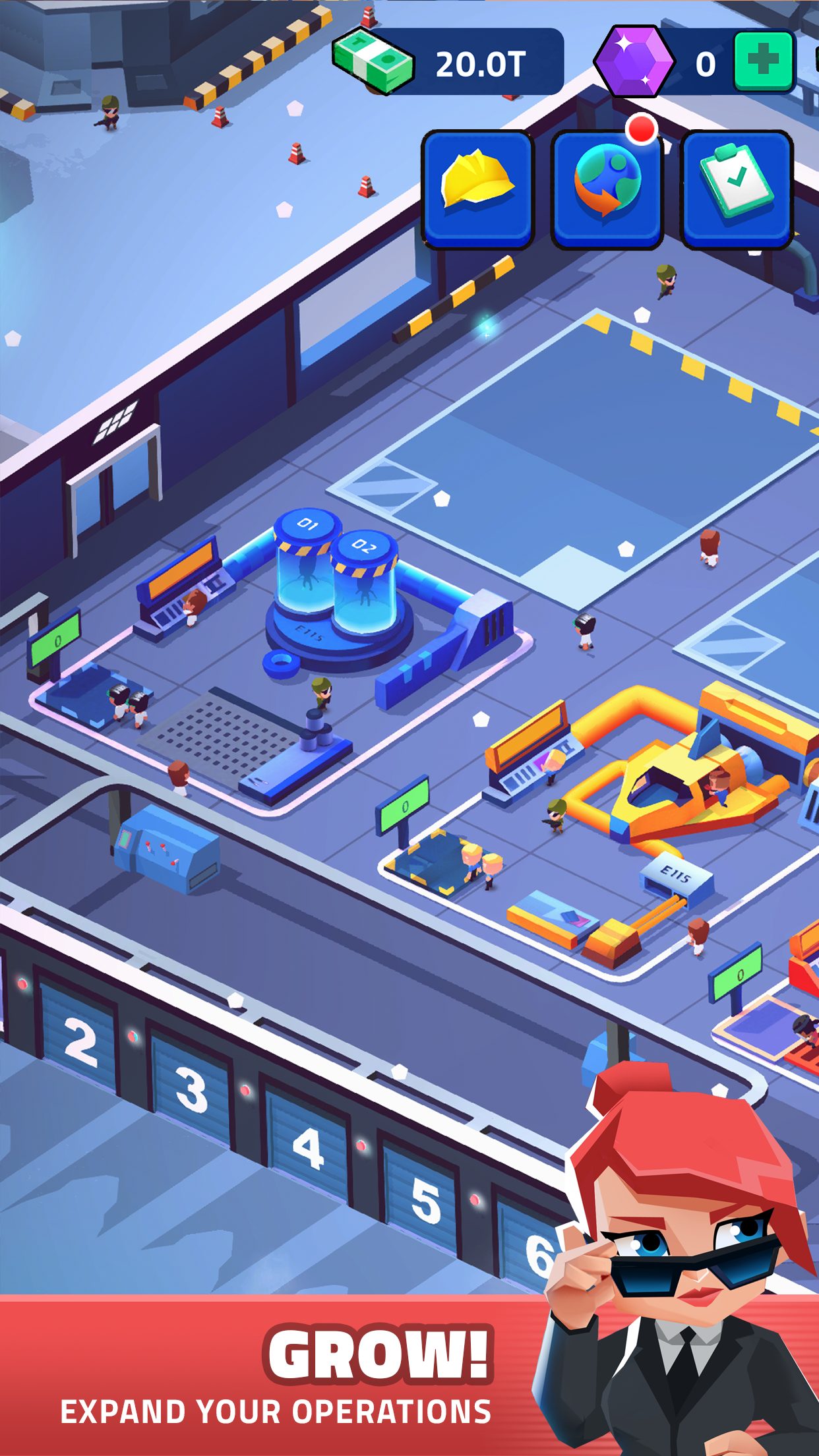 اسکرین شات 4 بازی Idle Area 51