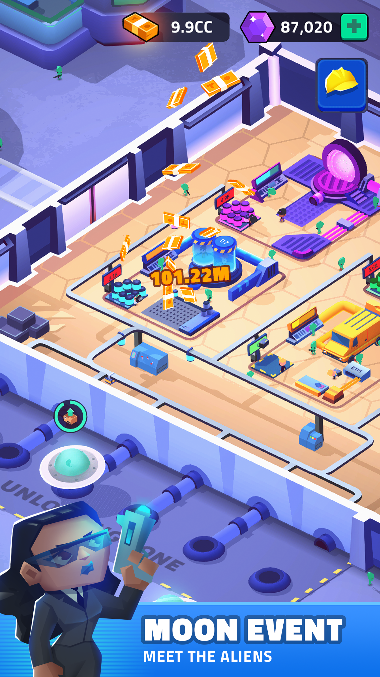 اسکرین شات 5 بازی Idle Area 51