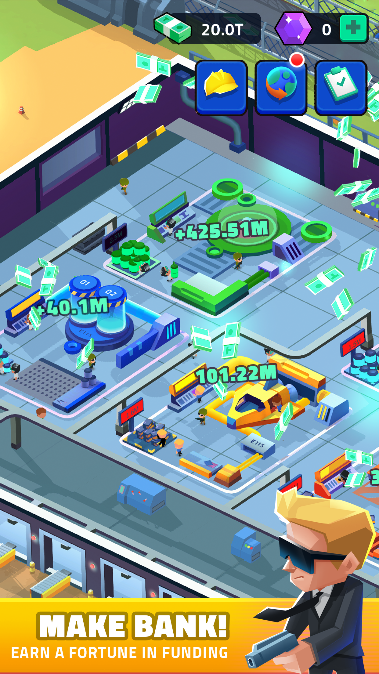 اسکرین شات 6 بازی Idle Area 51
