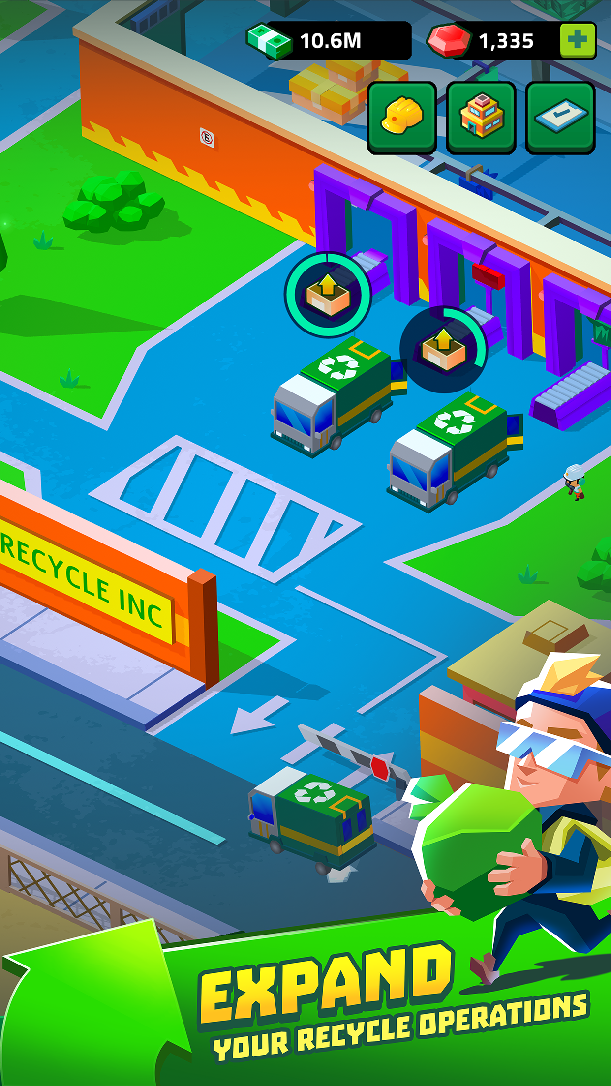 اسکرین شات 2 بازی Idle Recycle