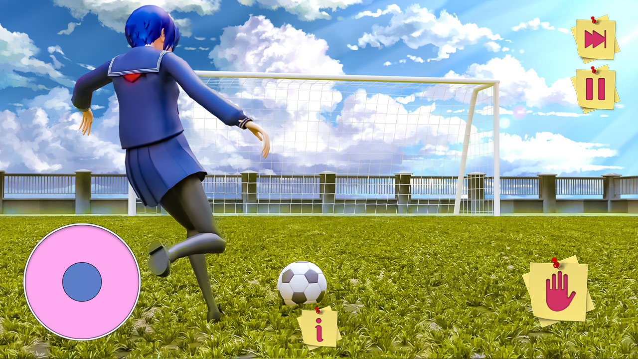 اسکرین شات 4 بازی High school anime girl 3D Life