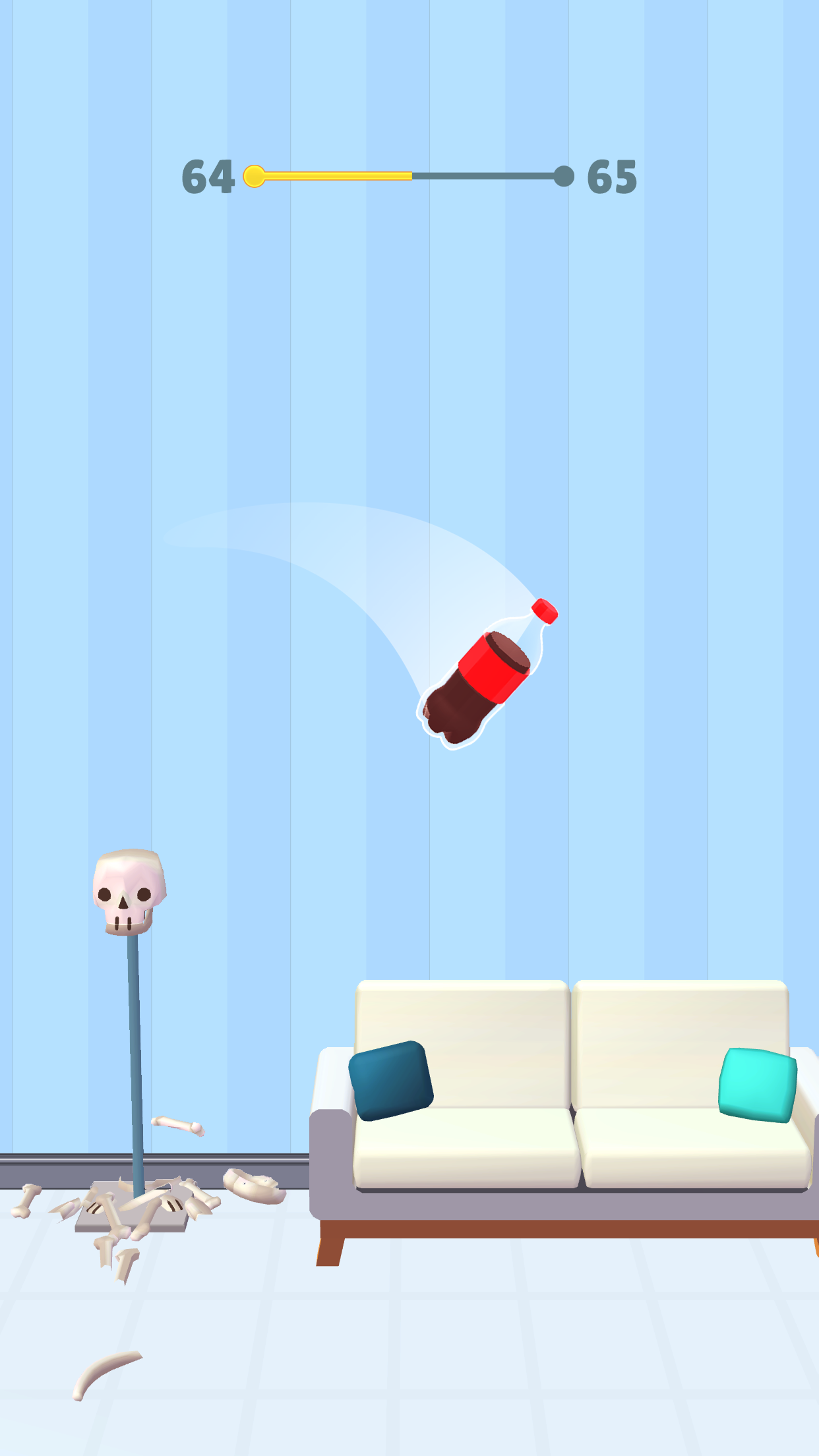 اسکرین شات 5 بازی Flip the Bottle: Tap to Jump