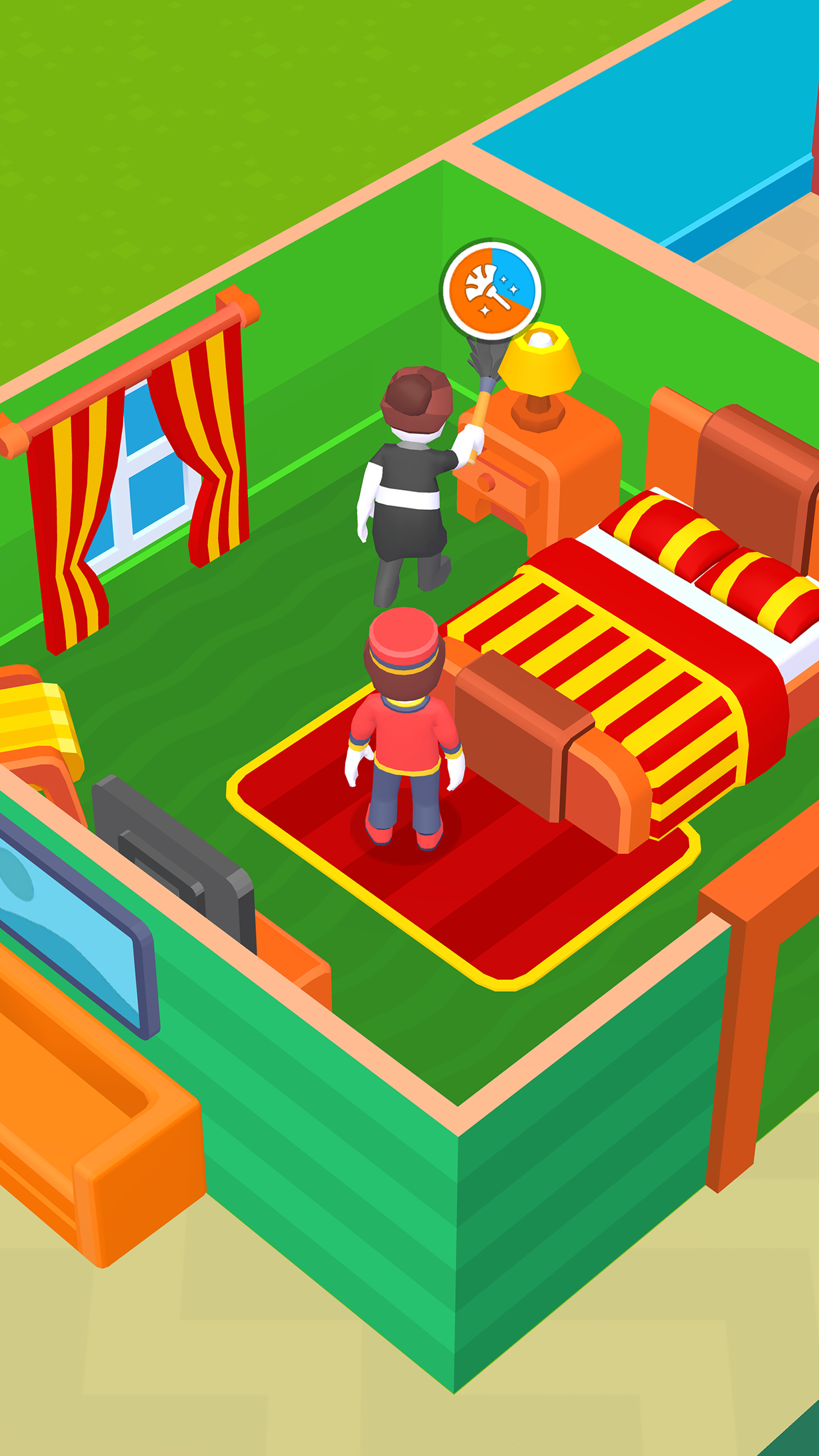 اسکرین شات 1 بازی Perfect Hotel Manager Game