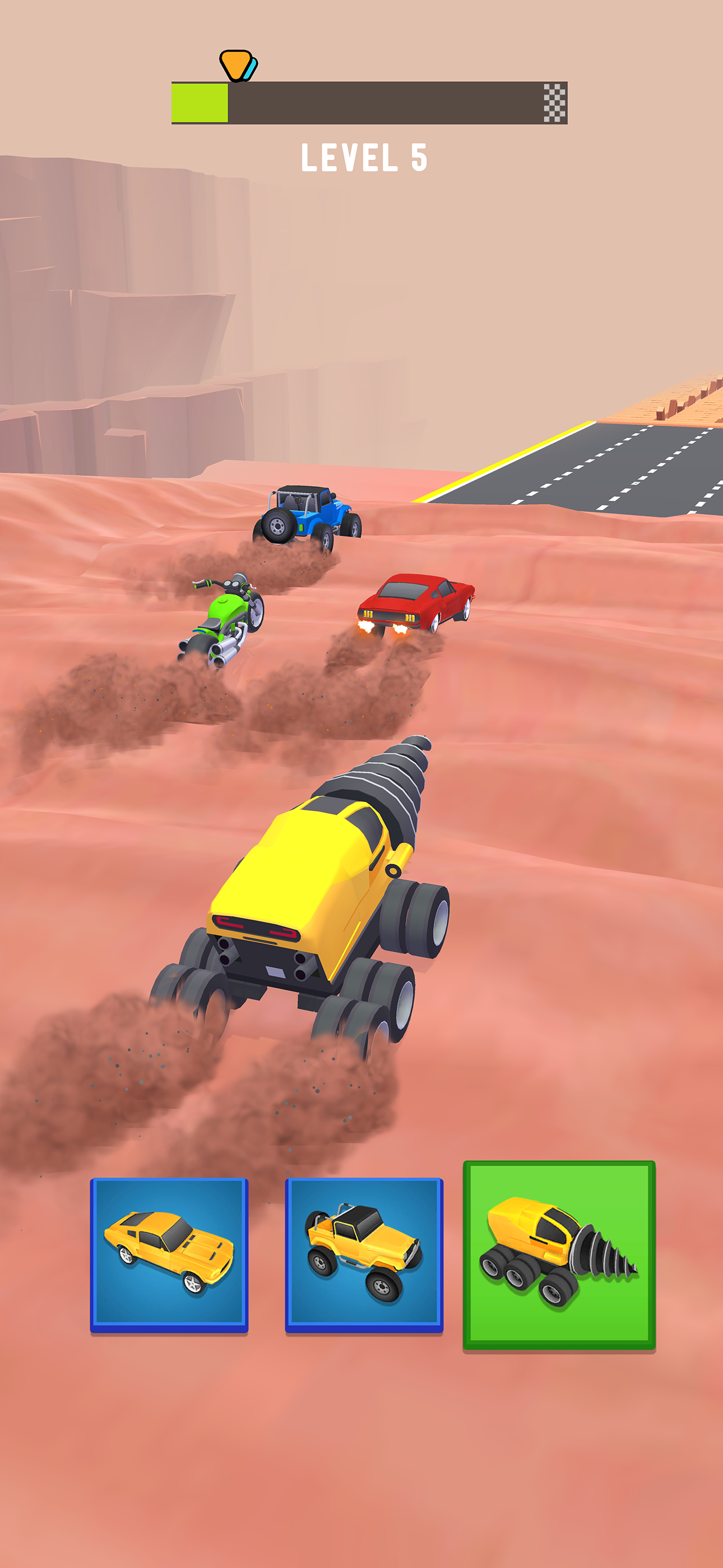 اسکرین شات 2 بازی Shape Shifter: Car Transform