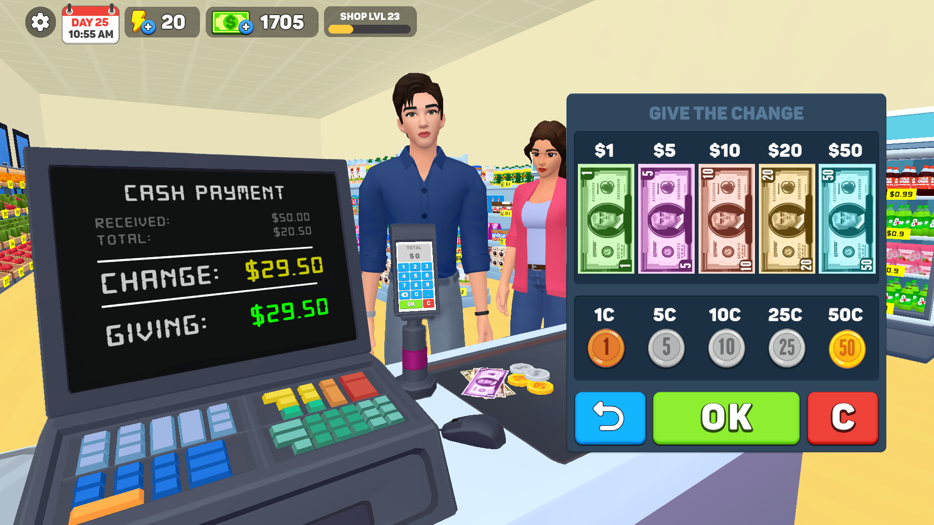 اسکرین شات 3 بازی My Supermarket Simulator 3D®