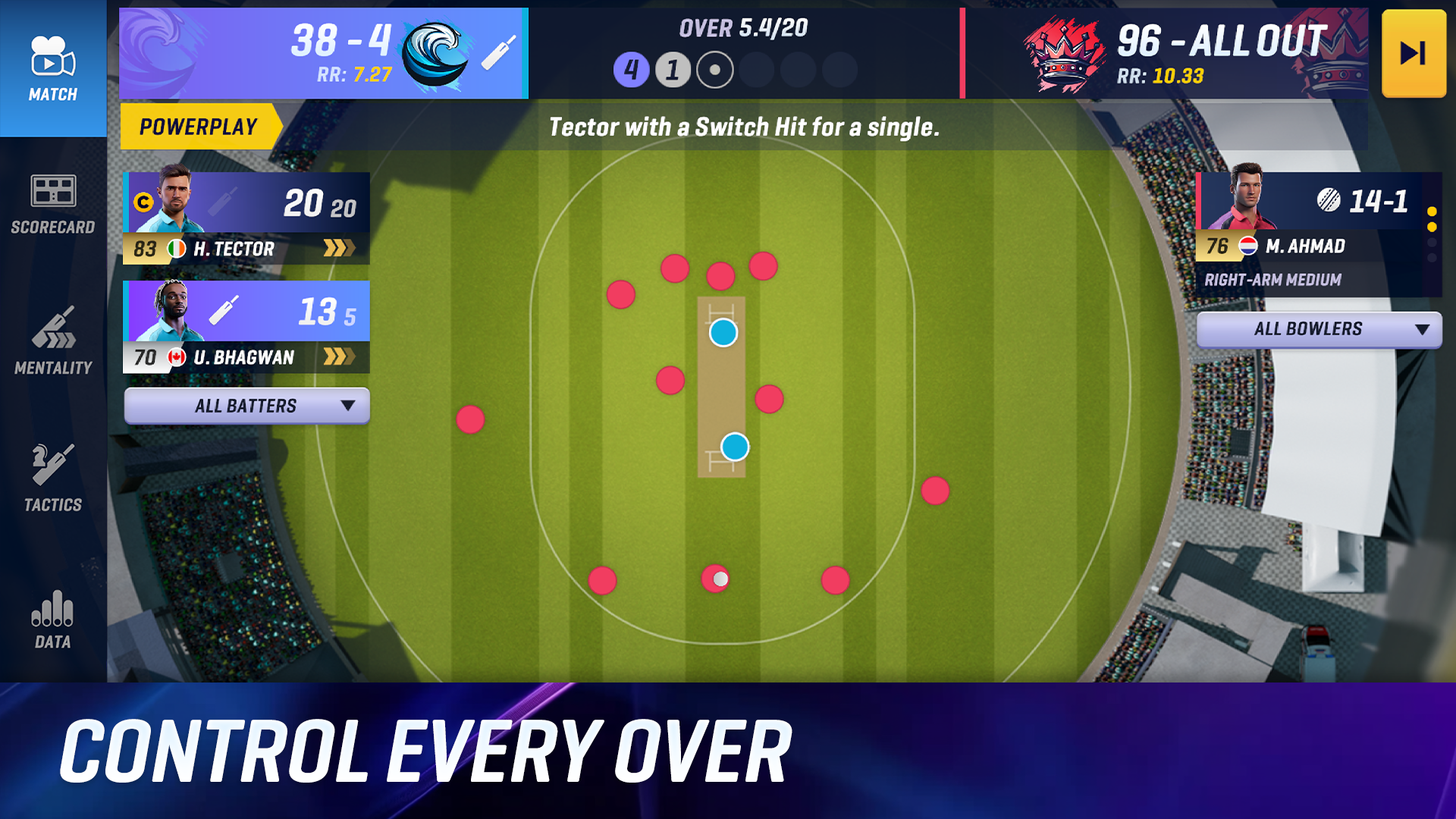 اسکرین شات 3 بازی Cricket Team Coach 25