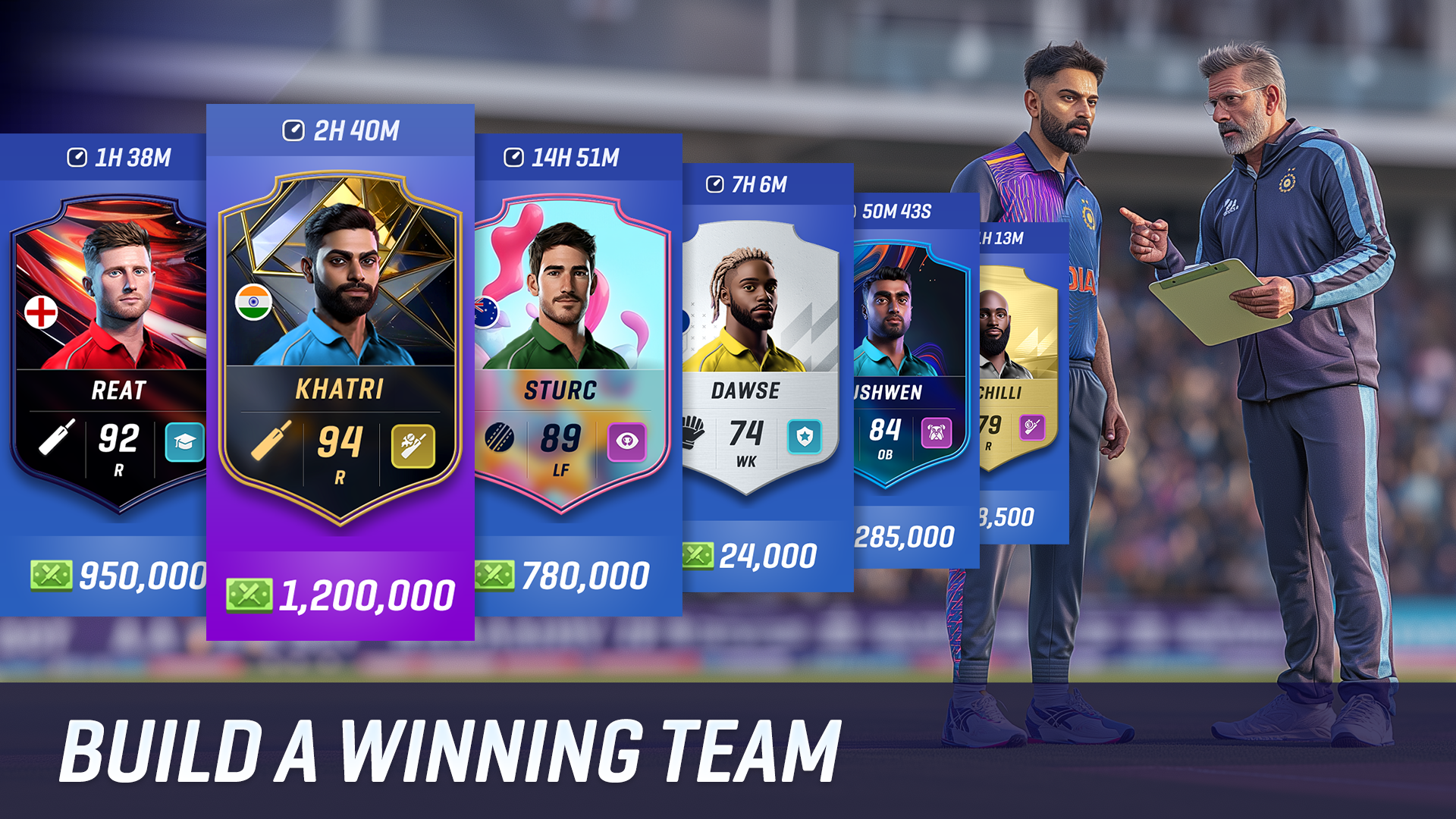 اسکرین شات 1 بازی Cricket Team Coach 25