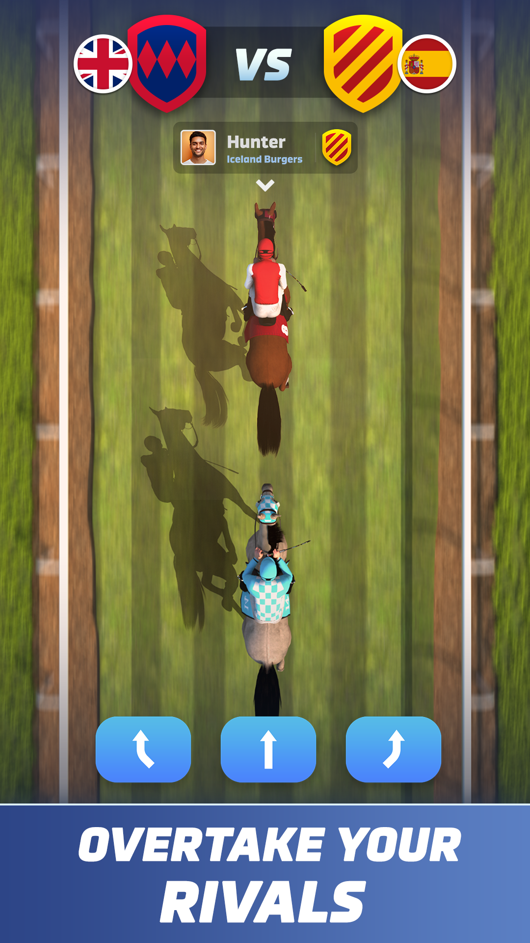 اسکرین شات 6 بازی Horse Racing Rivals: Team Game